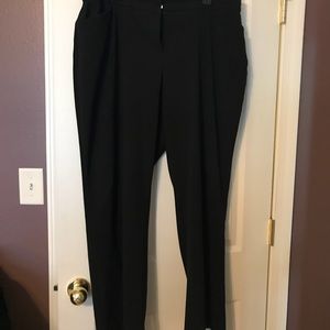 Black pants 18W